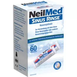 NEILMED Sinus Rinse σακουλάκι με αλάτι ρινικής έκπλυσης, 60X2,4 g