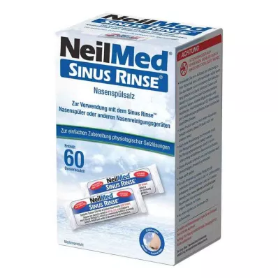 Δοσολογικός σάκος αλατιού έκπλυσης Neilmed Sinus Rinse, 60Χ2,4 γρ