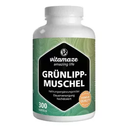 GRÜNLIPPMUSCHEL Κάψουλες 500 mg υψηλής δόσης, 300 τεμάχια