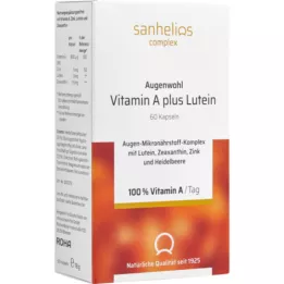 SANHELIOS Augenwohl Vitamin A plus Lutein Capsules, 60 κάψουλες
