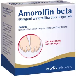 AMOROLFIN beta 50 mg/ml βερνίκι νυχιών που περιέχει δραστικό συστατικό, 5 ml