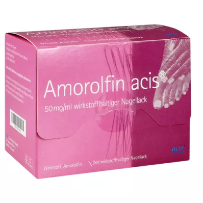 AMOROLFIN acis 50 mg/ml βερνίκι νυχιών που περιέχει δραστικό συστατικό, 3 ml