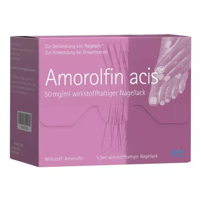 Amorolfin acis® 50 mg/ml ενεργό βερνίκι νυχιών, 3 ml