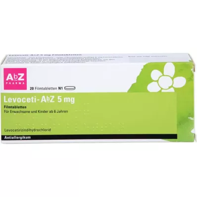 LEVOCETI-AbZ 5 mg επικαλυμμένα με λεπτό υμένιο δισκία, 20 τεμάχια
