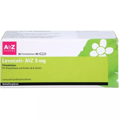 LEVOCETI-AbZ 5 mg επικαλυμμένα με λεπτό υμένιο δισκία, 50 τεμάχια
