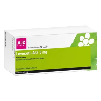 LEVOCETI-AbZ 5 mg επικαλυμμένα με λεπτό υμένιο δισκία, 50 τεμάχια
