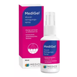 MEDIGEL Σπρέι καθαρισμού πληγών, 50 ml