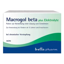 MACROGOL beta plus Electrolyte Plv.for oral use, 30 τεμάχια