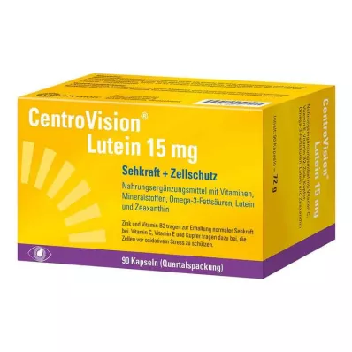 CENTROVISION Κάψουλες λουτεΐνης 15 mg, 90 τεμάχια