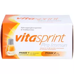 VITASPRINT Μπουκάλια πόσιμου Pro Immune, 8 τεμάχια