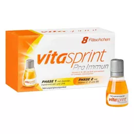 VITASPRINT Μπουκάλια πόσιμου Pro Immune, 8 τεμάχια