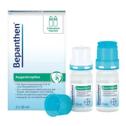 BEPANTHEN Οφθαλμικές σταγόνες, 2X10 ml