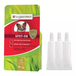BOGAPROTECT SPOT-ON Σκύλος XS, 3X0.7 ml