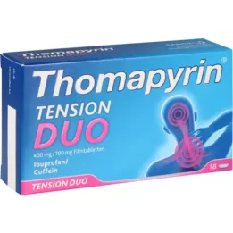 THOMAPYRIN TENSION DUO 400 mg/100 mg επικαλυμμένα με λεπτό υμένιο δισκία, 18 τεμάχια