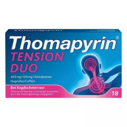 THOMAPYRIN TENSION DUO 400 mg/100 mg επικαλυμμένα με λεπτό υμένιο δισκία, 18 τεμάχια