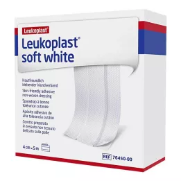 LEUKOPLAST μαλακός λευκός γύψος 4 cmx5 m σε ρολό, 1 τεμάχιο