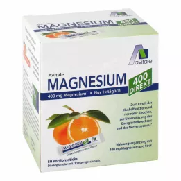 MAGNESIUM 400 άμεσες μερίδες πορτοκαλιού, 50X2,1 g