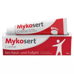 MYKOSERT Κρέμα για το δέρμα και το πόδι του αθλητή, 20 g