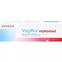 VAGIFLOR mykomed 200 mg κολπικά δισκία, 3 τεμάχια