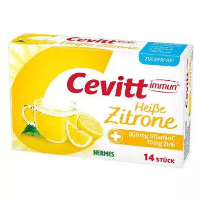 Cevitt immune ζεστοί κόκκοι λεμονιού χωρίς ζάχαρη, 14 τεμ