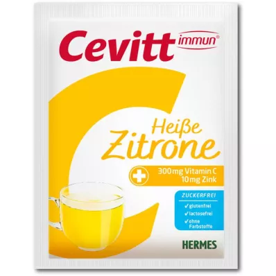 CEVITT immune hot lemon χωρίς ζάχαρη, 14 τεμάχια