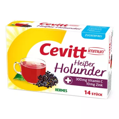 Cevitt immune ζεστοί κόκκοι σαμπούκου χωρίς ζάχαρη, 14 τεμ