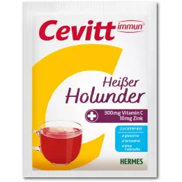 CEVITT Immune hot elderberry κόκκοι χωρίς ζάχαρη, 14 τεμάχια