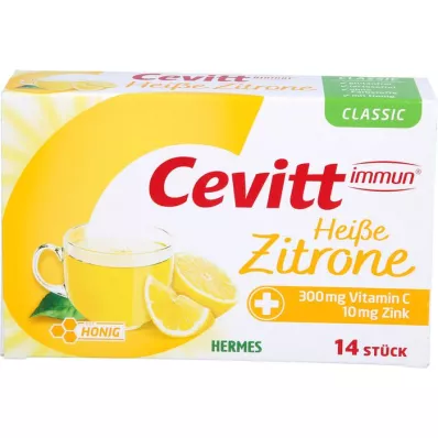 CEVITT immune hot lemon classic granules, 14 τεμάχια