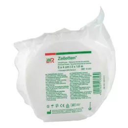 ZELLETTEN Πατσαβούρα 4x5 cm με μικρόβια σε ρολό, 500 τεμάχια