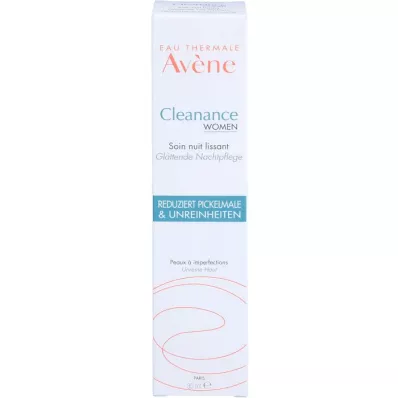 AVENE Cleanance WOMEN Κρέμα νυκτός εξομάλυνσης, 30 ml