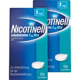 NICOTINELL Παστίλιες 1 mg Μέντα, 2X96 τεμάχια