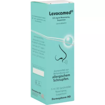 LEVOCAMED Εναιώρημα ρινικού σπρέι 0,5 mg/ml, 5 ml