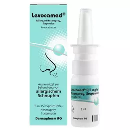 Levocamed 0,5 mg / ml εναιώρημα ρινικού εκνεφώματος, 5 ml