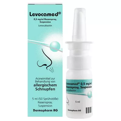 Levocamed 0,5 mg / ml εναιώρημα ρινικού εκνεφώματος, 5 ml