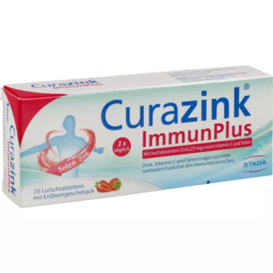 CURAZINK ImmunPlus παστίλιες, 20 τεμάχια