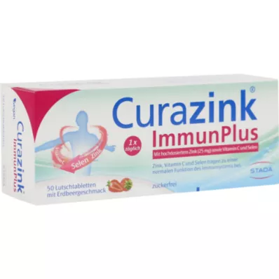 CURAZINK ImmunPlus παστίλιες, 50 τεμάχια