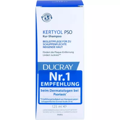 DUCRAY KERTYOL PSO Σαμπουάν θεραπείας, 125 ml