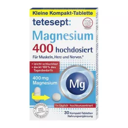 TETESEPT Μαγνήσιο 400 δισκία υψηλής δόσης, 30 τεμάχια