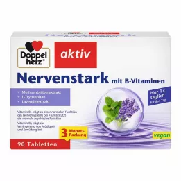 DOPPELHERZ Δισκία Nerve Strong, 90 τεμάχια