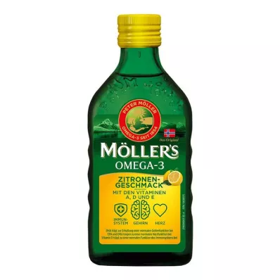 Έλαιο Möller`s Ωμέγα-3 με γεύση λεμόνι, 250 ml