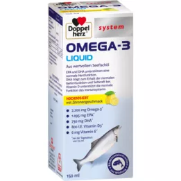 DOPPELHERZ Υγρό σύστημα Ωμέγα-3, 150 ml