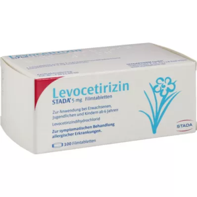 LEVOCETIRIZIN STADA επικαλυμμένα με λεπτό υμένιο δισκία των 5 mg, 100 τεμάχια