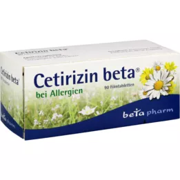 CETIRIZIN δισκία βήτα επικαλυμμένα με λεπτό υμένιο, 90 τεμάχια