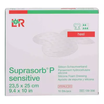 Suprasorb P sensitive PU-foam heel boron.23,5x25, 10 τεμ