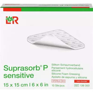 SUPRASORB Π ευαίσθητο PU-Foam v.non-bor.15x15cm, 10 τεμ