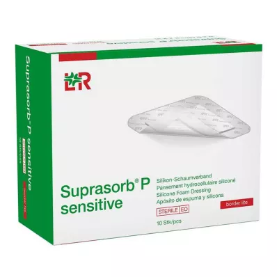 Suprasorb P sensitive PU-Schaumv.bor.lite 10x10cm, 10 τμχ