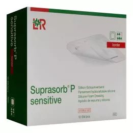 SUPRASORB Π ευαίσθητο PU-Αφρώδες πλαίσιο 5x5cm, 10 τεμ