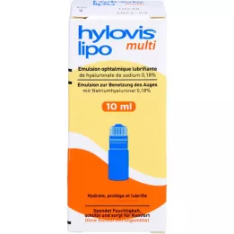 HYLOVIS οφθαλμικές σταγόνες lipo multi, 10 ml
