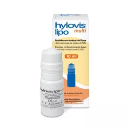 HYLOVIS οφθαλμικές σταγόνες lipo multi, 10 ml