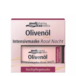 OLIVENÖL INTENSIVMASKE Κρέμα νυκτός με τριαντάφυλλο, 50 ml